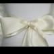Ivory Satin Ribbon Sash / Ribbon Sash / Satin Bridal Sash /  bridesmaid Sash / Ivory