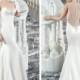 Vintage Mermaid Wedding Dresses White 2015 Illusion Back Bridal Dress With Beads Sequins Sheer V-Neck Zip Back Gown Vestido De Novia Online with $129.95/Piece on Hjklp88's Store 