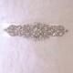 Rhinestone wedding belt sash crystal bridal belt sash kim