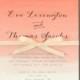 Eve Suite - Coral Ombre Wedding Invitation - Watercolor Faded Invitation -  Customizable Wedding Invitation - Sample