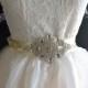 Wedding Sash, Rhinestone wedding dress sash, Rhinestone Bridal sash, wedding dress belt, crystal belt, crystal wedding sash