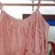 Real TAFFETA,slip,gown,dress,size 32 to 34 ,salmon soft beige pink