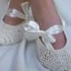 Bridal wedding dance shoes slippers Cream Bridal Party Bridesmaid