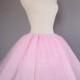 Tulle skirt- adult tutu, pink tutu- pink tulle skirt- Adult Bachelorette or engagement tutu, photography prop, bridesmaid tutu