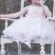 Flower Girl Dress  - Blush Pink Cream Tulle Tutu Gown, Blush Tutu Dress for toddlers, Halter Style Tutu Dress