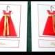Will you be our Flower Girl bridesmaid wedding party invite red gold