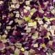 Purple Biodegradable Confetti Wedding Flower Basket Aisle Decoration