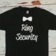 Ring Security Tee T-Shirt. Ring Bearer Shirt. Boy's T-Shirt Wedding Party. Bridal Party Shirt.