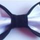 ON SALE Black & White Wedding Bow Tie for Male Dogs or Cats
