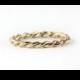 Infinite Twisted Rope Ring Band - Wedding Band Engagement Promise Ring - 14k Yellow, Rose, Palladium White Gold, Platinum 950 Palladium