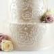 40  So Pretty Lace Wedding Cake Ideas