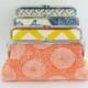 Design your own clutches / Bridesmaids Clutch Set / Wedding Gift - over 400 fabulous fabrics to choose from - Set of 5