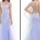 Charming Evening Dresses With Cap Sleeve Sheer Party Dress Beaded Crystal Tulle Backless Illusion Back Cheap Formal Long Prom Gowns Online with $141.52/Piece on Hjklp88's Store 