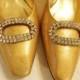Vintage Shoe Clips Glittering Rhinestones by Musi