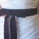 Dark Purple Velvet Ribbon, 1.5 Inches Wide, Eggplant Ribbon Sash, Aubergine Bridal Sash, Wedding Belt, 4 Yards