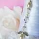Ivory Wedding Angel Bouquet Charm Swarovski Crystals and Pearls Bridal Bouquet