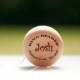 Wedding Party, Ring Bearer Gift Monogrammed Personalized Classic Wooden Yo-Yo Wood Toy