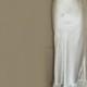 1940s Vintage Rayon Satin Full Formal Length Half Slip - Luxury Satin Bandeau Slip - 40s Bridal Lingerie