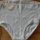 Soviet -Time Women Lingerie Knickers White Cotton Underpants Made in USSR Size L with Factory Tag