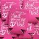 Set of 10 Last Sail Before the Veil Koozies / Can Cooler / Coozie Bachelorette Party gift / favor