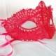 Lace mask, masquerade mask, wedding masquerade party