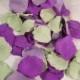 500 Rose Bulk Petals, Artifical Petals, Mint Purple Lavender, Trending Wedding Colors,  Flower Girl Basket Petals