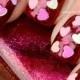 Pink Heart Confetti Nail Art Decals - Valentines day manicure Love Nails YD05 - New