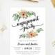 Printed - Sweetest Day Engagement Party Invitation