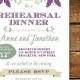 Winery Rehearsal Dinner, Bridal Shower or Party Invitation - Vineyard Printed Invitations or Printable File