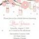 Bridal Shower Invitation - Hanging Mason Jar Bridal Shower Invitation - Bridal Shower Invite - Pink Mason Jar - Wedding - 1178 PRINTABLE