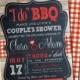 I do BBQ. COUPLE’S SHOWER Invitation. Digital Printable Card