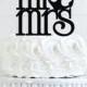 Mr & Mrs Anchor Wedding Cake Topper or Sign Perfect for Nautical and Beach Weddings