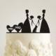 Mrs and Mrs Wedding Cake Topper 