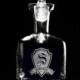 Engraved Personalized Decanter, Whiskey, Scotch, Bourbon, Groomsmen Gift Idea (M30)