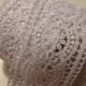 White lace ribbon 1 1/2 inches x 6 feet