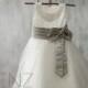 Junior Bridesmaid Dress, Flower Girl Dress, White Dress (KT009)