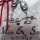 Ring Bearer Pillow, Machine Embroidery, Custom, Personalized, Wedding Pillow