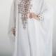 Dubai kaftan Abaya khaleeji jalabiya dress (Wedding dress). Embellished with real Crystals. FREE SIZE.