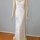 VINTAGE Crochet Wedding Dress BOHEMIAN Wedding Dress HIPPIE Wedding Dress Sz Small