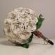 Dr. Who Round Book Page Paper Rose Bouquet