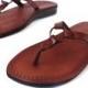 SALE ! New Leather Sandals SATURN Women's Shoes Thongs Flip Flops Flats Slides Slippers Biblical Bridal Wedding Colored Footwear Designer