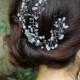 Crystal Hair Piece, Crystal Hair Vine, Wedding Hair Clip, Hair Jewelry, Hair Spray Comb, Headpiece, Wedding Hair Comb, Rhinestone Hair Pin
