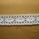 Vintage White BoHo 1 1/8 inch Lingerie Lace Trim  5 yds Nonstretch  340