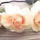 SALE: Peach Rose Flower Crown Coachella headband Wedding Headband Floral Crown Rose Festival Headband Boho flower crown for women and teens