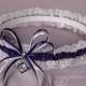 Tampa Bay Rays Lace Wedding Garter