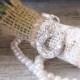 Horseshoe Bouquet Charm, Irish Wedding Tradition,Brides Charm, Western Wedding