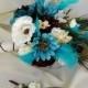 Teal / Tourquoise Wedding Bouquet Ideas