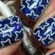 Cute But Straightforward Blue Nail Art Designs & Suggestions 2013/ 2014 ~ Fabulous Nail Art Designs