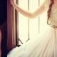 Laura-Perfect ivory blush champagne Wedding Dress-made to order