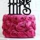 Mr & Mrs Love Bird Wedding Cake Topper or Sign